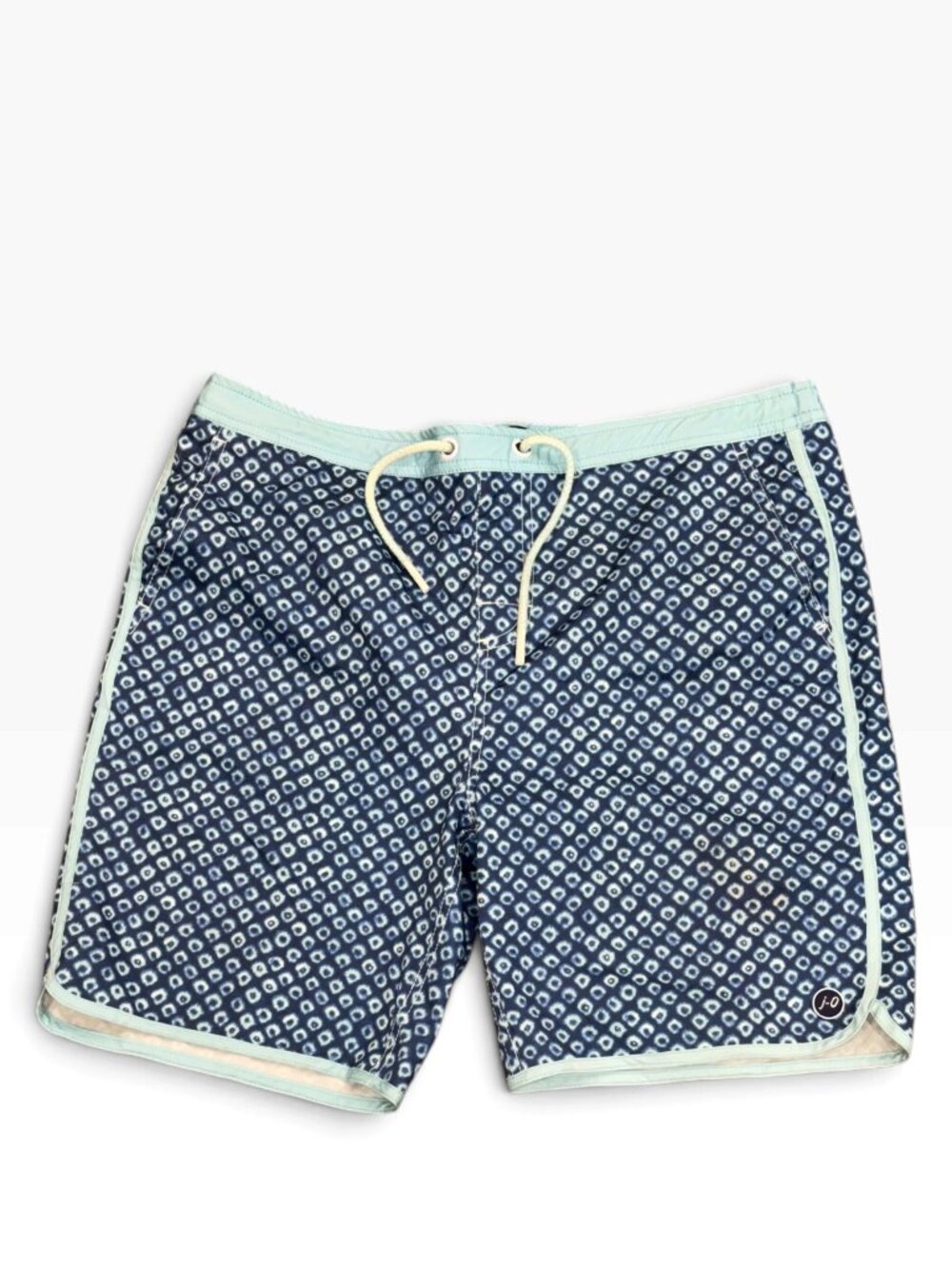 Johnnie-O Boys Richey Swim Trunks Blue Lake Boardshorts Size 16 Lined Summer